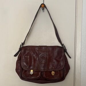 Marino Orlandi Leather Shoulder Bag